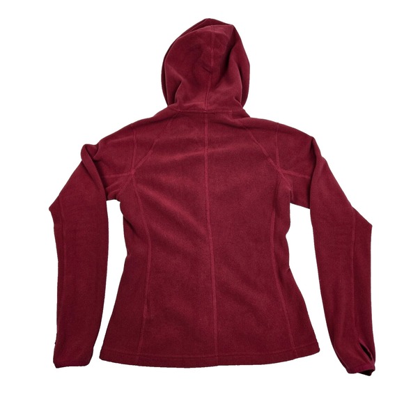 The North Face Womens‎ S Small Full Zip Fleece Jacket Red - Picture 2 of 5